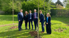 Coronation Copse Planted Coronation Copse Planted